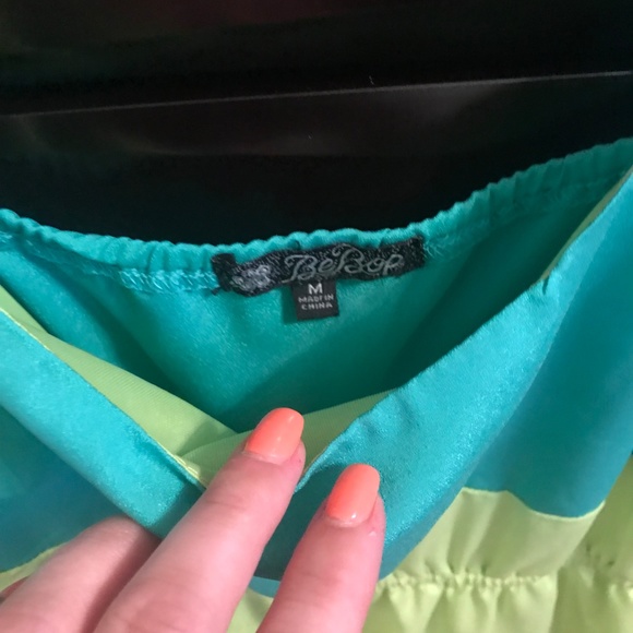 Mini Color Block Dress - Picture 2 of 2